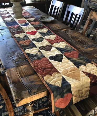 Heartland Glory Quilted Table Runner