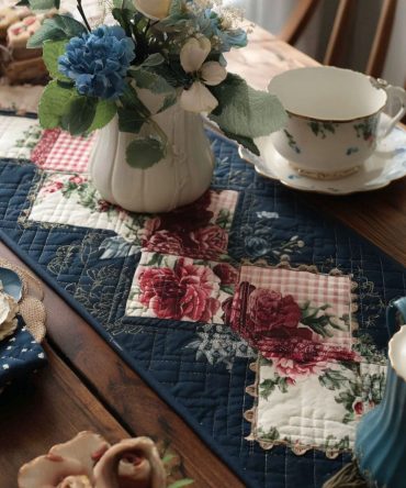 Heirloom Garden Quilted Table Runner