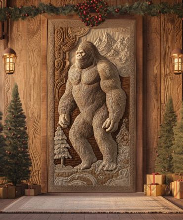 Hidden Giant Quilted Door Cover