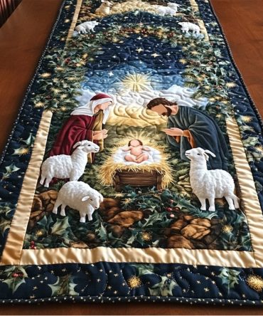 Holy Blessing Quilted Table Runner