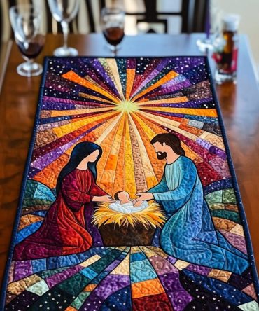 Holy Garden Quilted Table Runner