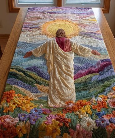 Holy Grace Quilted Table Runner