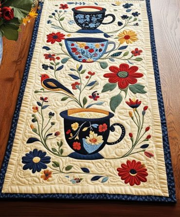 Homestead Brew Quilted Table Runner
