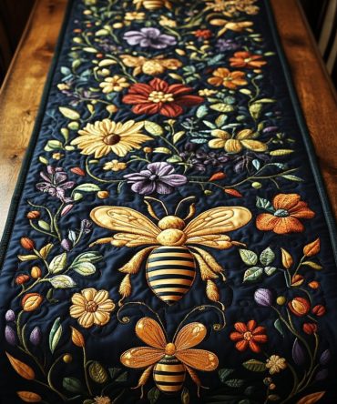 Honey Haven Quilted Table Runner