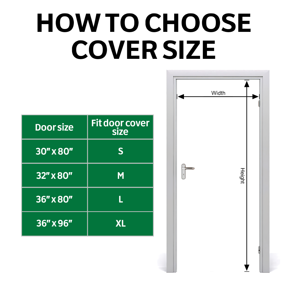 Forest Haven Quilted Door Cover - Image 3