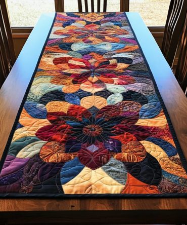 Infinite Patterns Quilted Table Runner