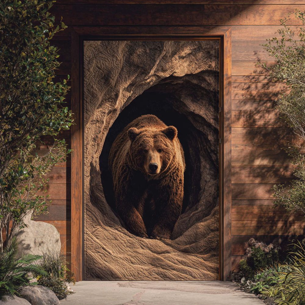 Into The Wild Quilted Door Cover