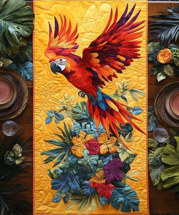 Island Chatter Quilted Table Runner