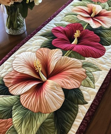 Island Escape Quilted Table Runner