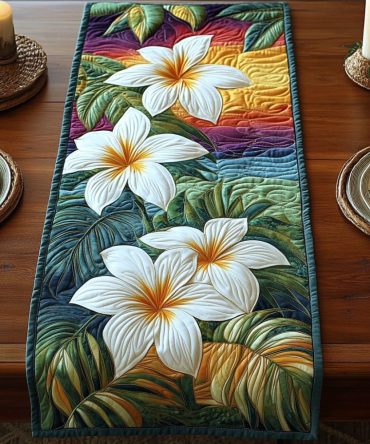 Island Grace Quilted Table Runner