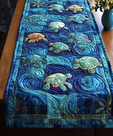 Island Journey Quilted Table Runner