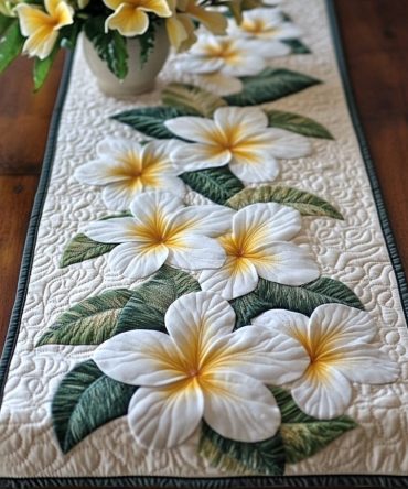 Island Serenity Quilted Table Runner