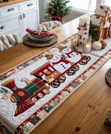 Joyful Journey Quilted Table Runner