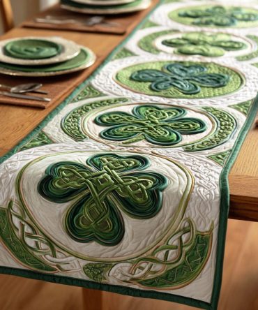 Knot Traditions Quilted Table Runner