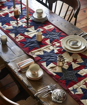 Land Of Threads Quilted Table Runner