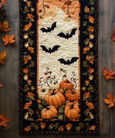 Lanternwing Quilted Table Runner