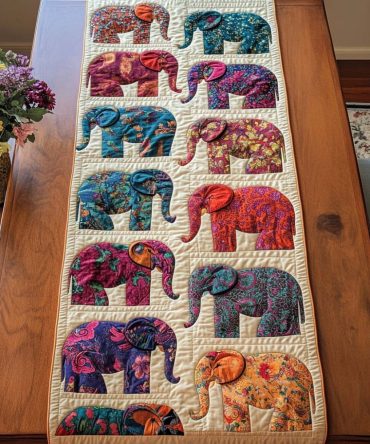 Legacy March Quilted Table Runner
