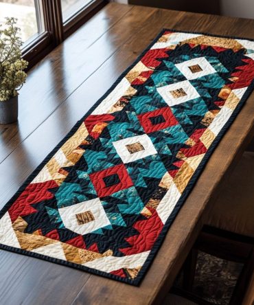 Legacy Tapestry Quilted Table Runner