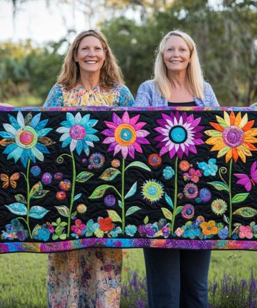 Lemon Dream Quilted Table Runner
