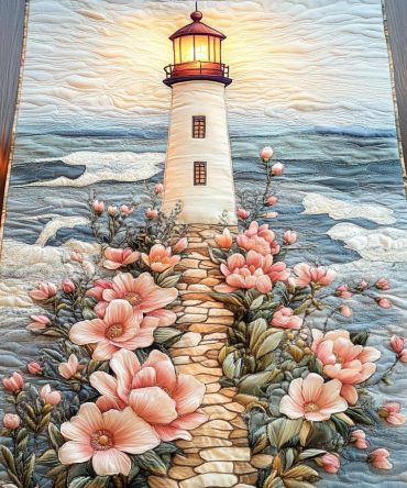 Lighthouse Dream Quilted Table Runner