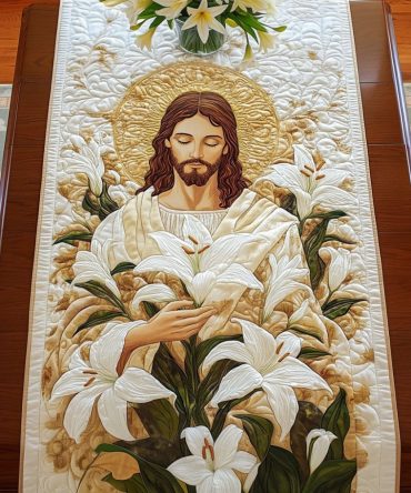 Lily Grace Quilted Table Runner