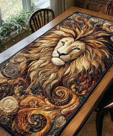 Lion Pride Quilted Table Runner