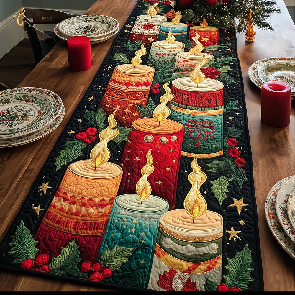 Luminous Eve Quilted Table Runner