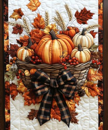 Maple Serenade Quilted Table Runner