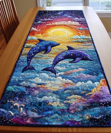 Marine Spirit Quilted Table Runner