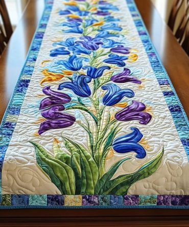 Meadow Bell Quilted Table Runner