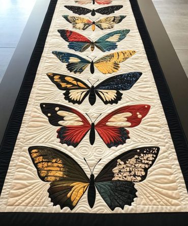 Meadow Dancer Quilted Table Runner