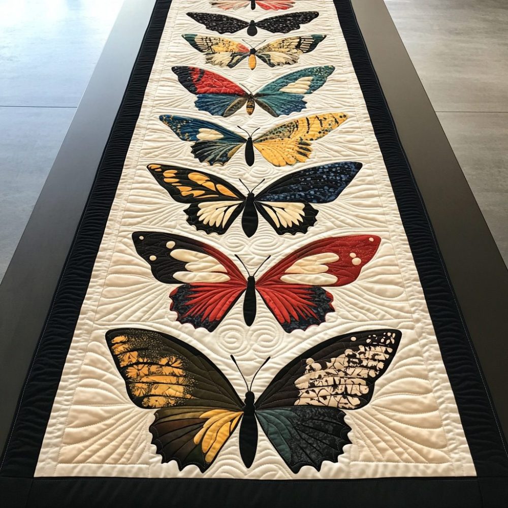 Meadow Dancer Quilted Table Runner