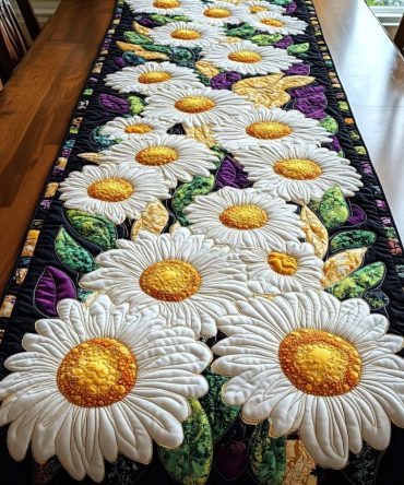 Meadow Magic Quilted Table Runner
