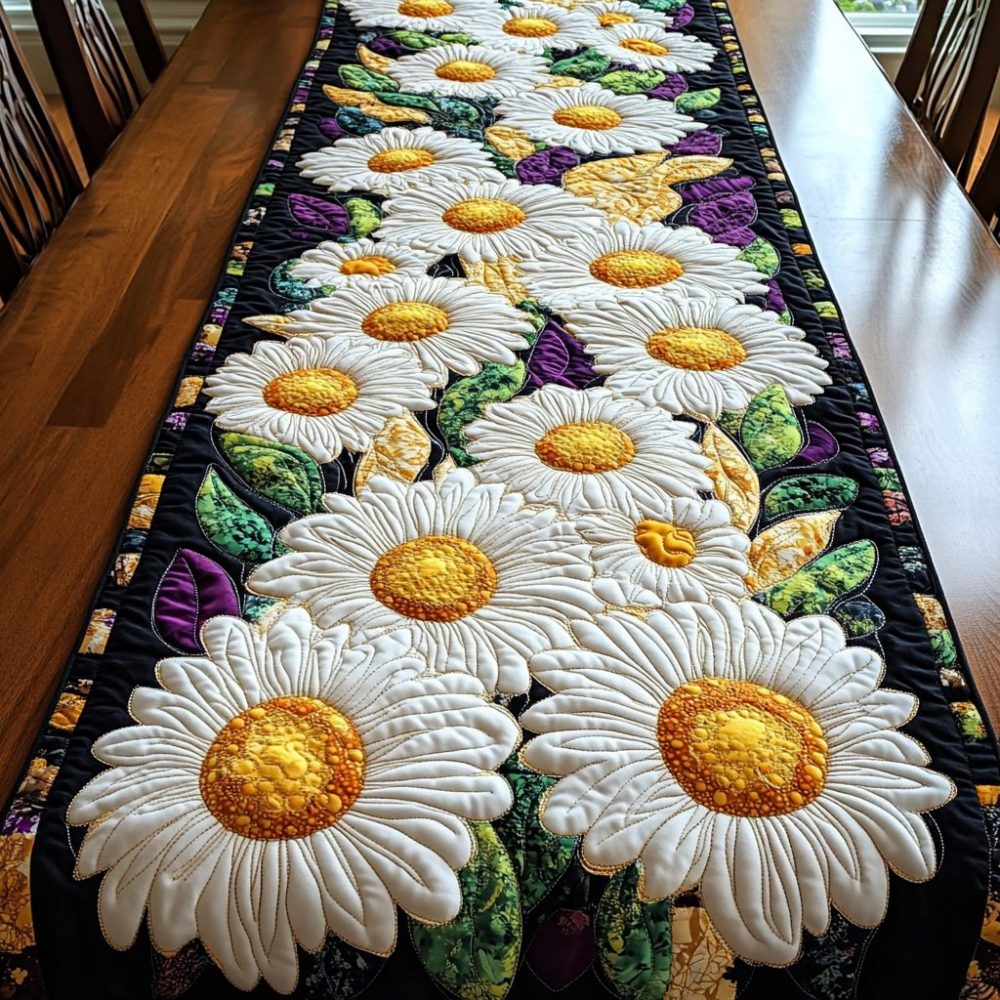 Meadow Magic Quilted Table Runner