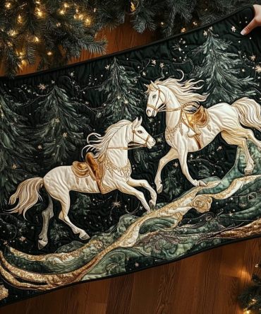 Meadow Magic Quilted Table Runner