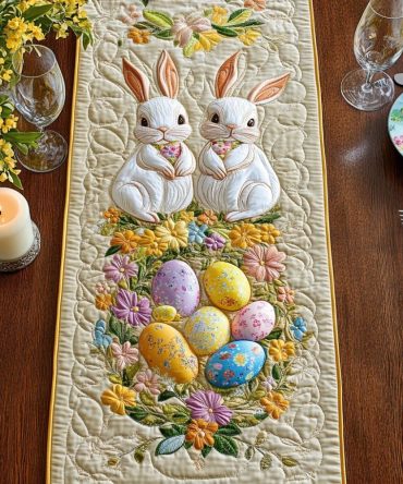 Meadow Magic Quilted Table Runner