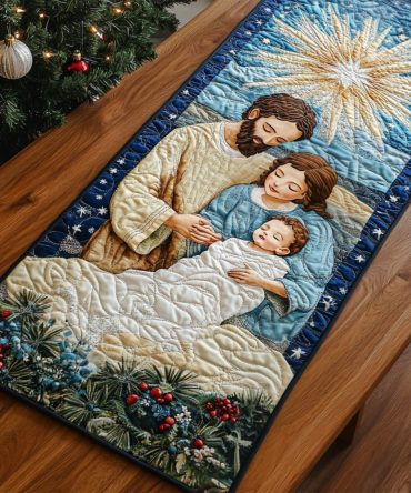 Messiah Coming Quilted Table Runner
