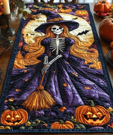 Moonlit Magic Quilted Table Runner