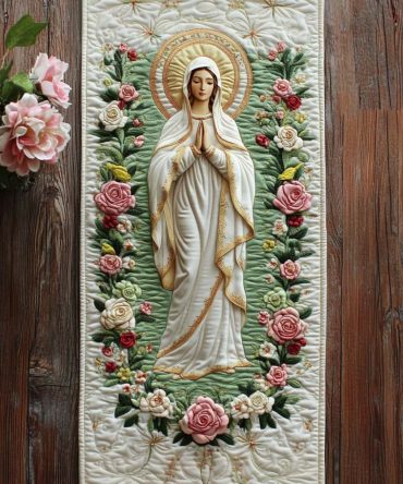 Mother Of Hope Quilted Table Runner