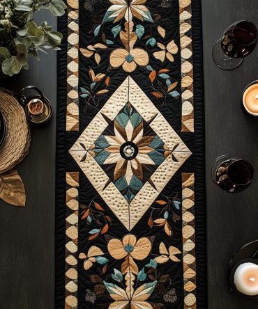 Mountain Mist Quilted Table Runner