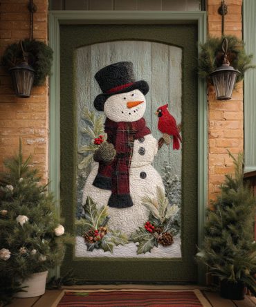 Mr Chilly Quilted Door Cover