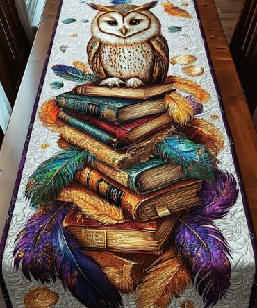 Mystic Wisdom Quilted Table Runner