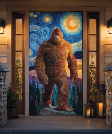 Mystic Woods Quilted Door Cover