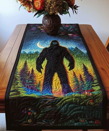 Mystical Forest Encounter Quilted Table Runner