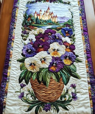 Nature Hue Quilted Table Runner