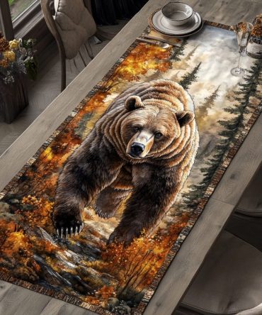 Nature King Quilted Table Runner