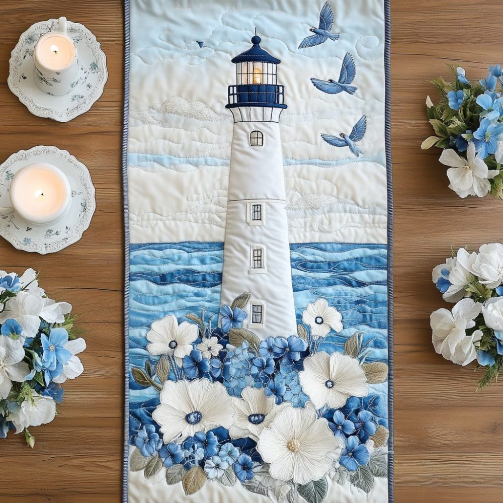 Nautical Radiance Quilted Table Runner