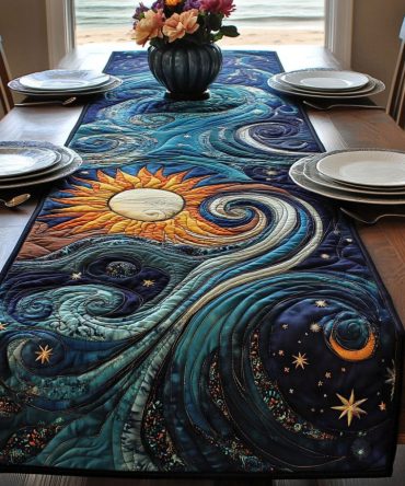Night And Day Quilted Table Runner
