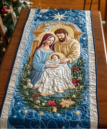 Night Of Hope Quilted Table Runner