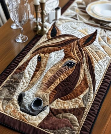 Noble Grace Quilted Table Runner